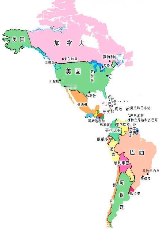 翻开世界地图，有一个事实会直接砸到你脸上：那就是美国的地理位置简直好到不讲道理。