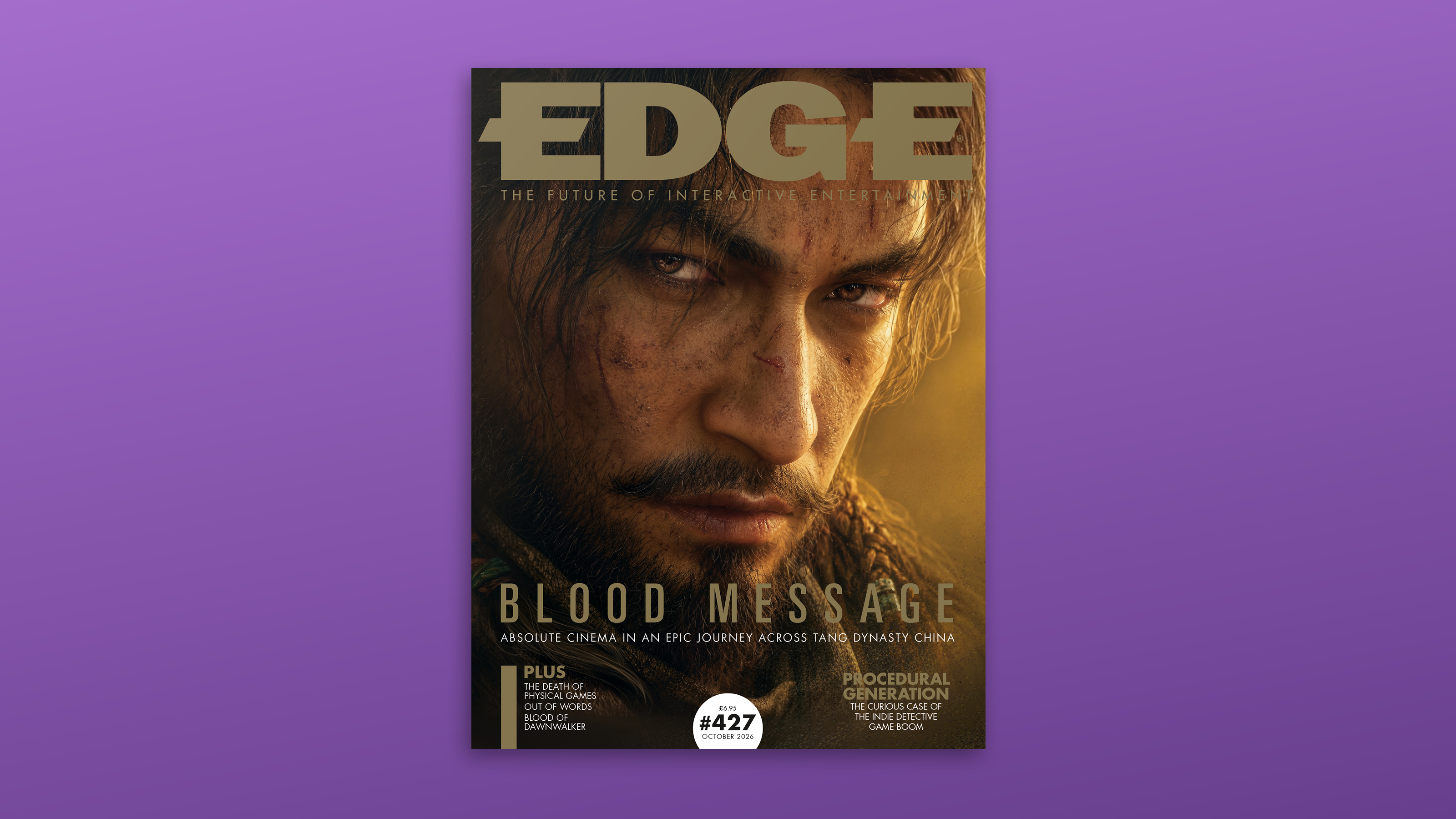 《归唐》登上英国游戏杂志「EDGE」8月刊封面。 