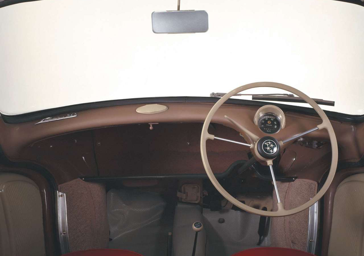 斯巴鲁  1958 Subaru 360，斯巴鲁第一款量产乘用车，日本经典K‑c