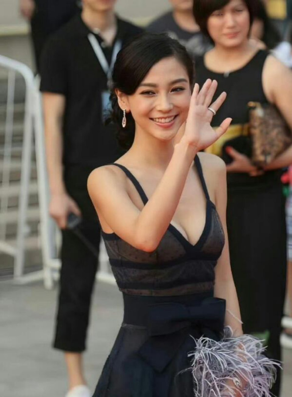 一组杨颖早期活动图，想不到这么有料 