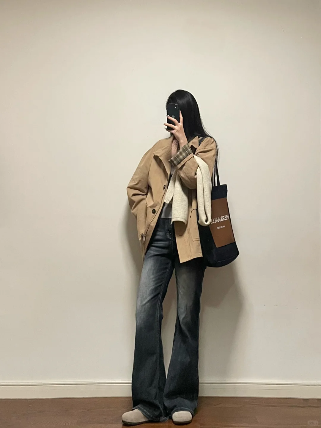 173 104｜高妹可以永远相信我买风衣的眼光