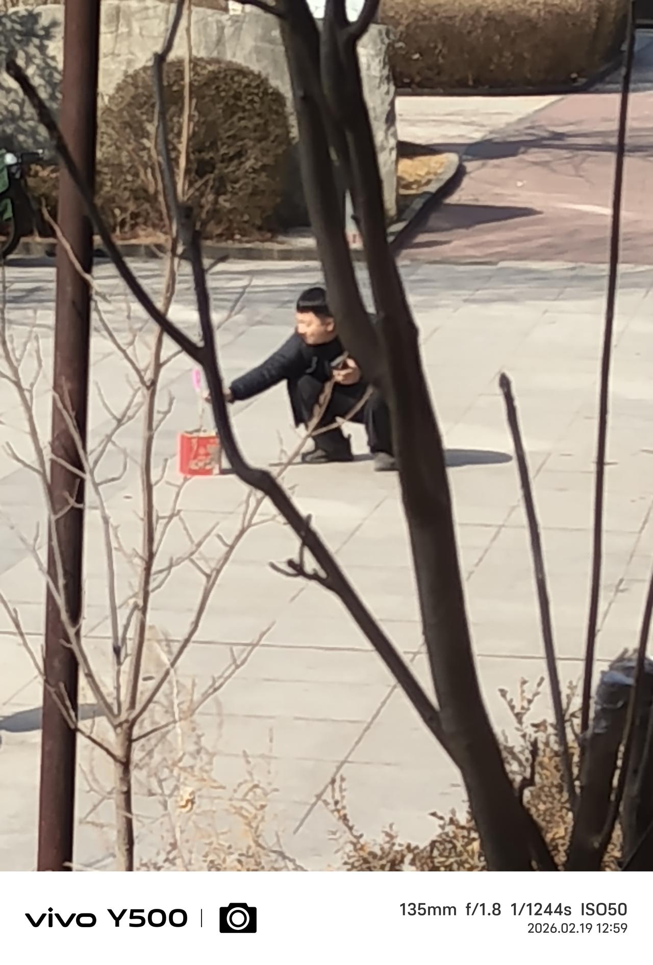 新手父子过年，年轻爸爸小心翼翼，童真孩子百思不解。
      每一个中国人，在