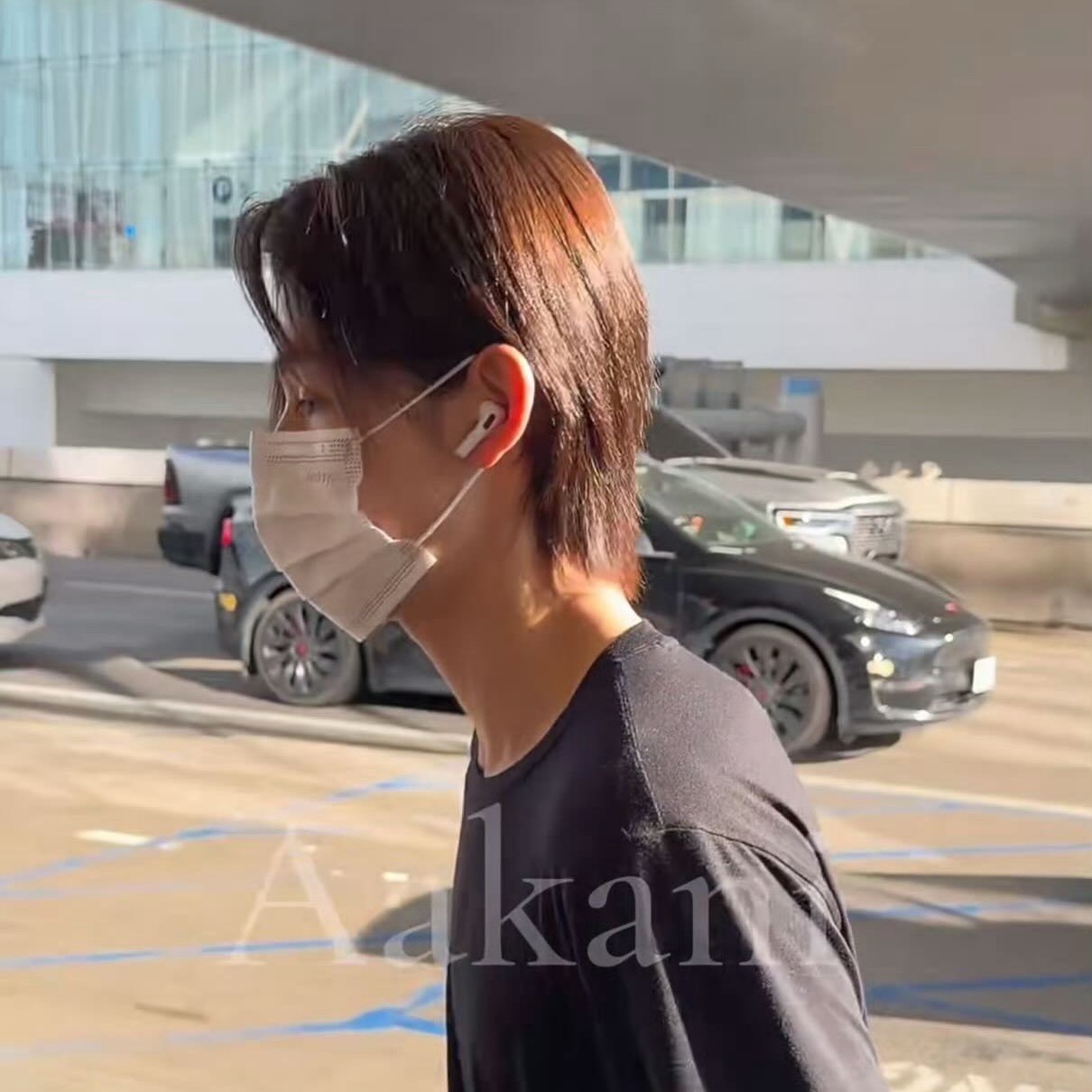 我用刀切都切不出这么平的后脑勺 