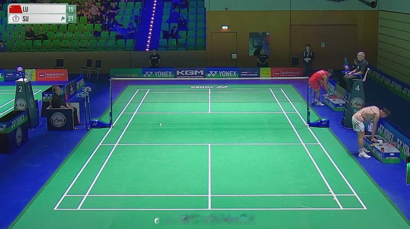 男单 1/16赛 陆光祖(7) 15-21 苏力扬阿祖也加油啊！！！！！！！20