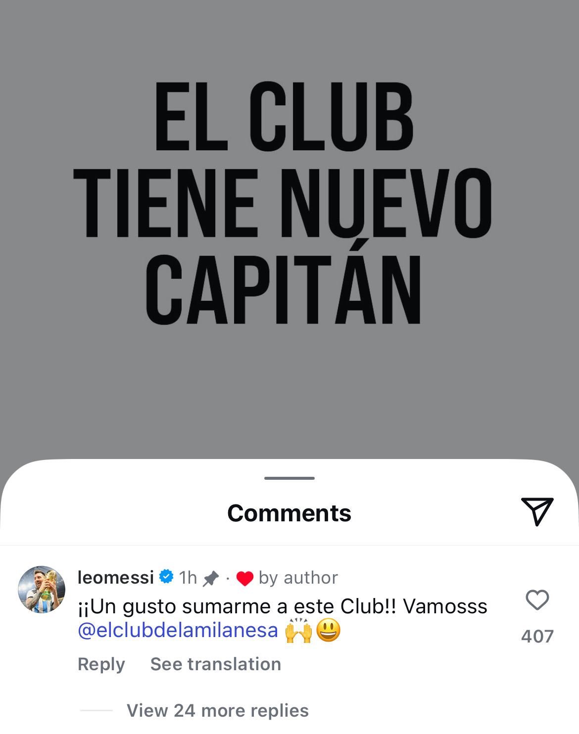 🎊梅西以战略合作伙伴的身份加入知名餐饮连锁品牌“El Club de la M