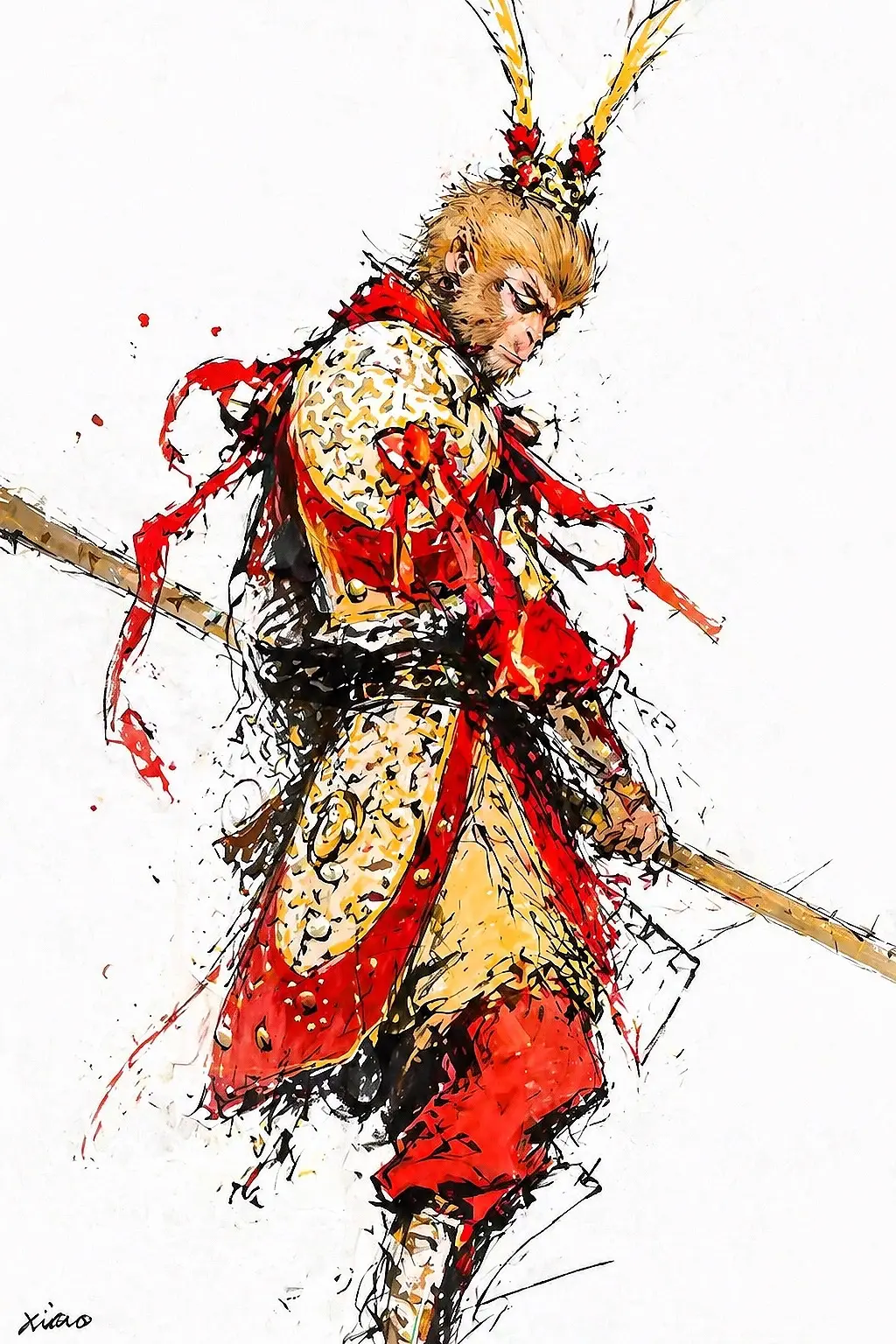 二郎神和大圣 公平竞争谁更强。