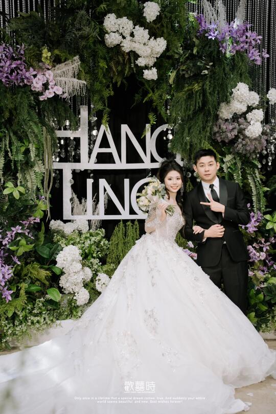 饶平婚礼 | 仿佛是从森林里走出来的公主