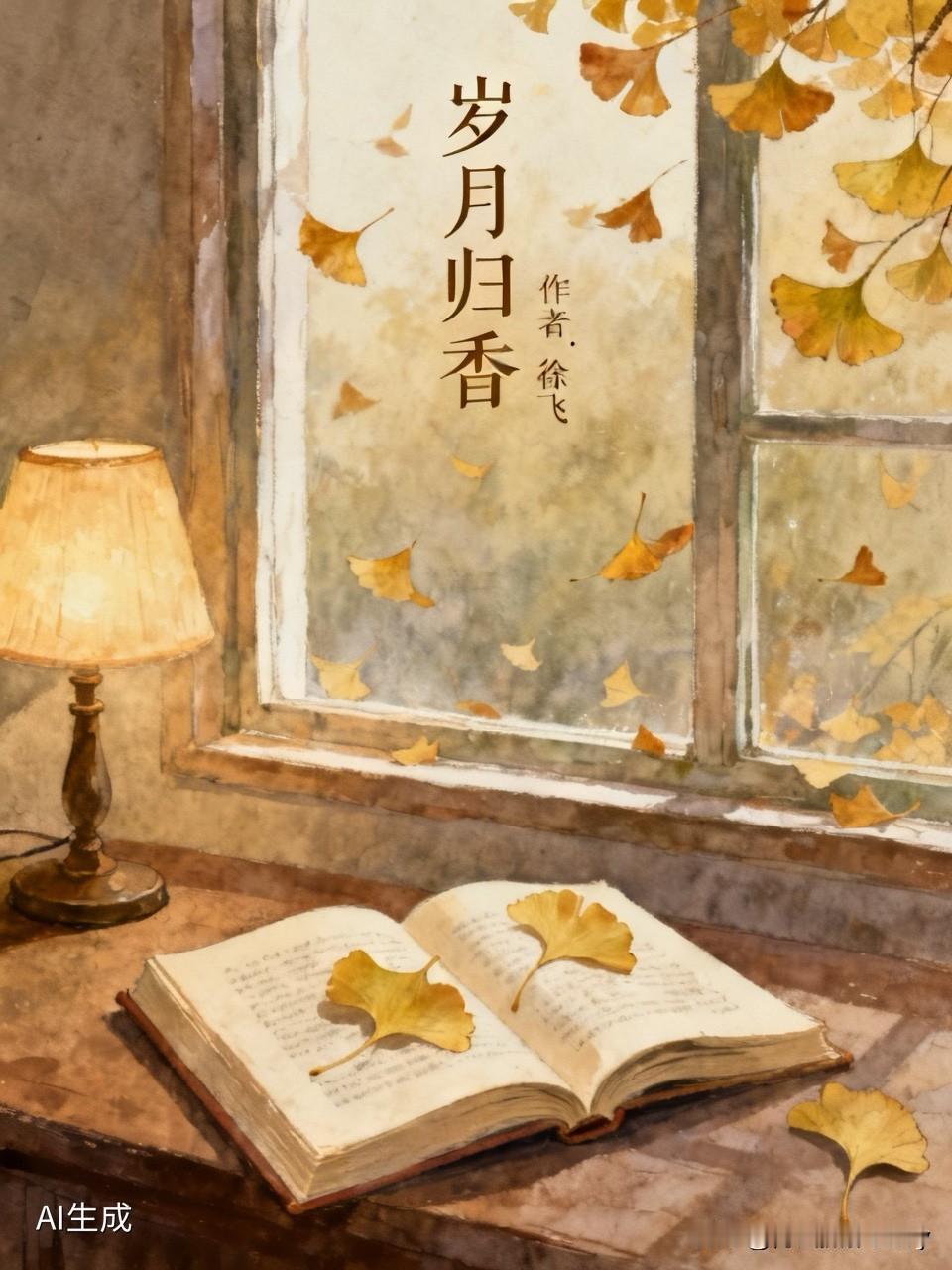 岁月归香
             作者：徐飞
半生风雨半生霜， 十载孤灯对冷窗