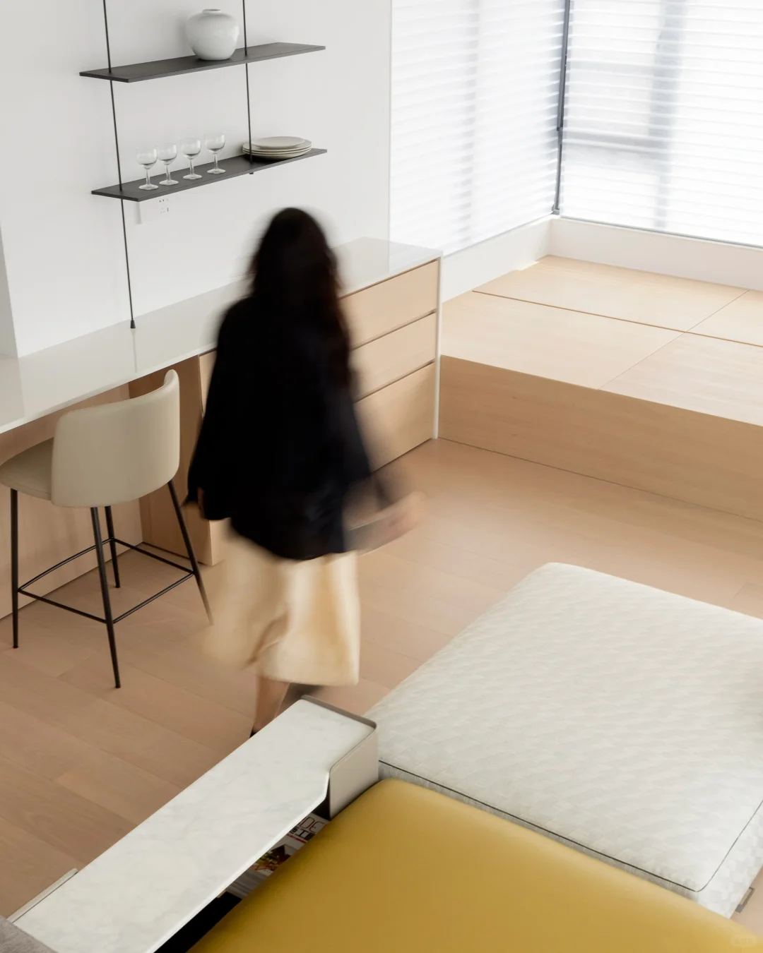 当我住进杂志里的家🏠极简奶油风也太高级了