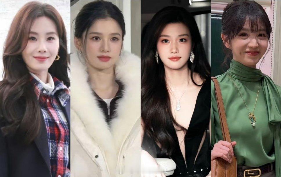 女明星线下活动图，喜欢谁的造型？ 