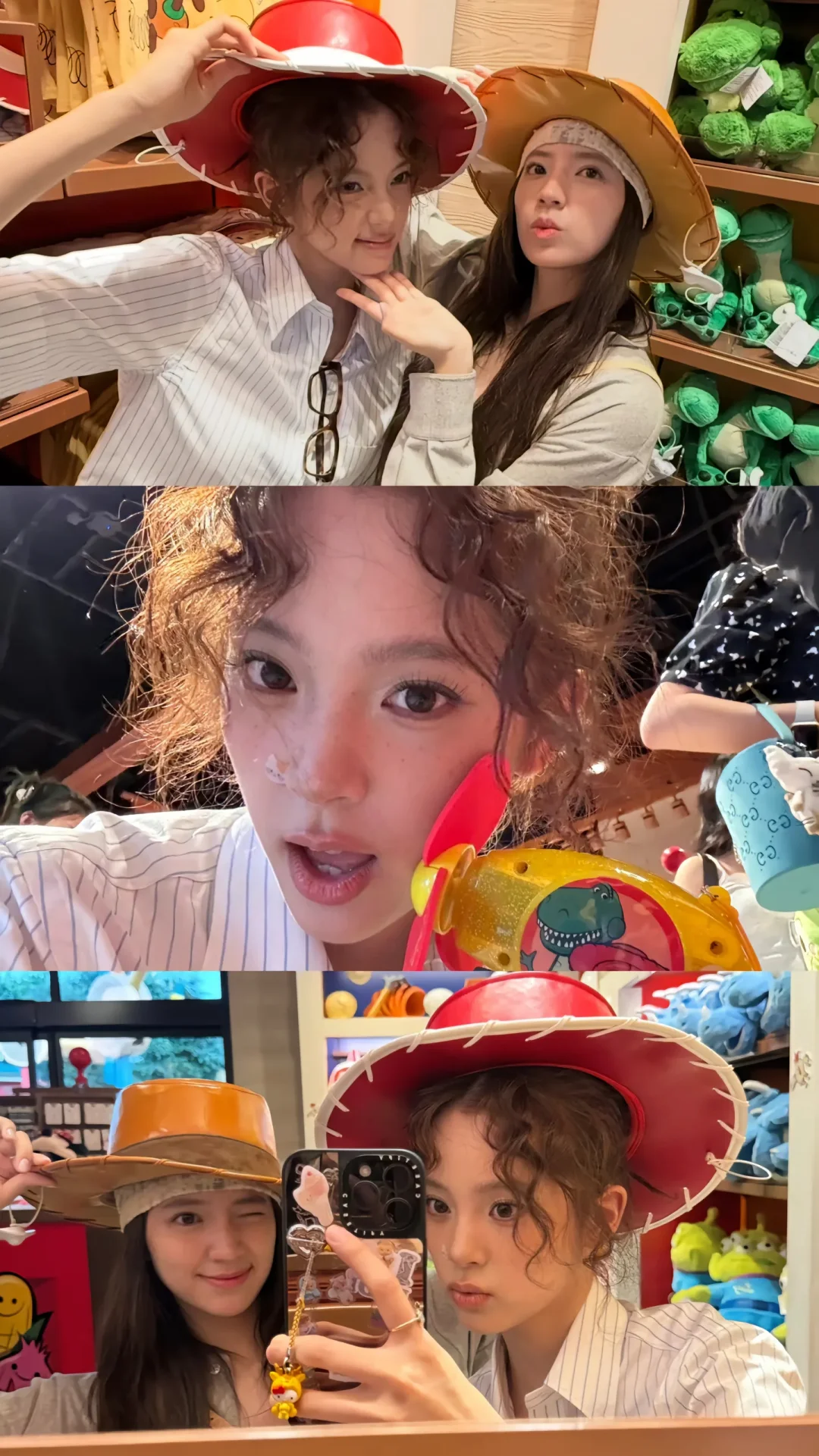 游客照天花板 原来是欧阳娜娜闺蜜同款
