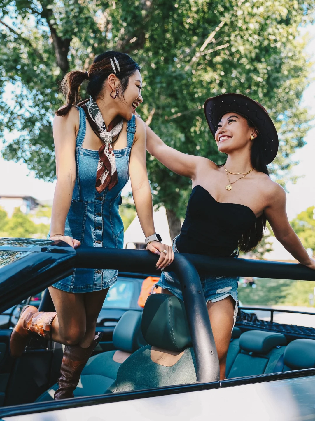 北京周末奇遇！牛仔控和改装车迷都疯了🐎