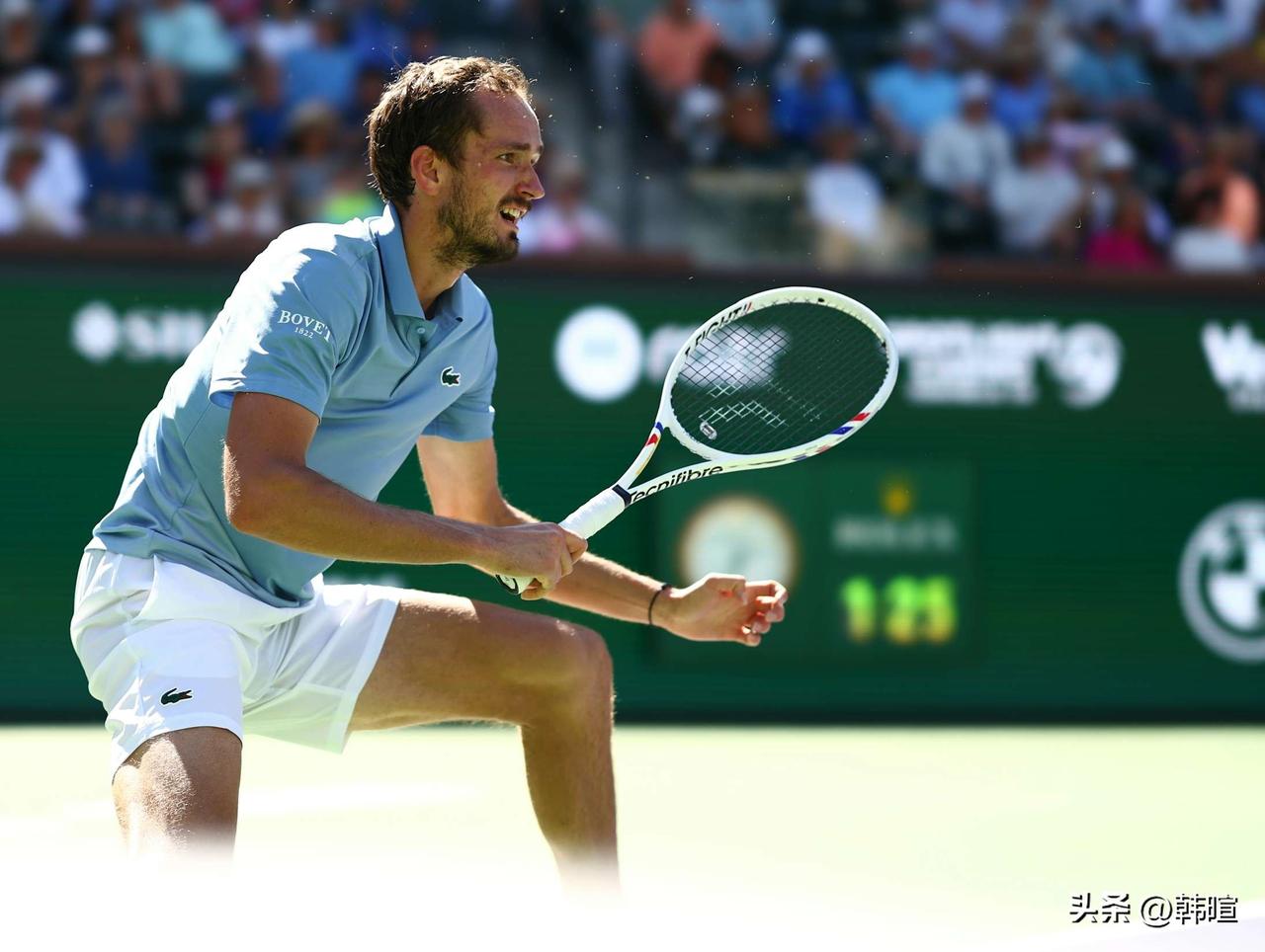 梅德维德夫，复仇阿尔卡拉斯？
正在进行的第二场印第安维尔斯大师赛男单半决赛，梅德