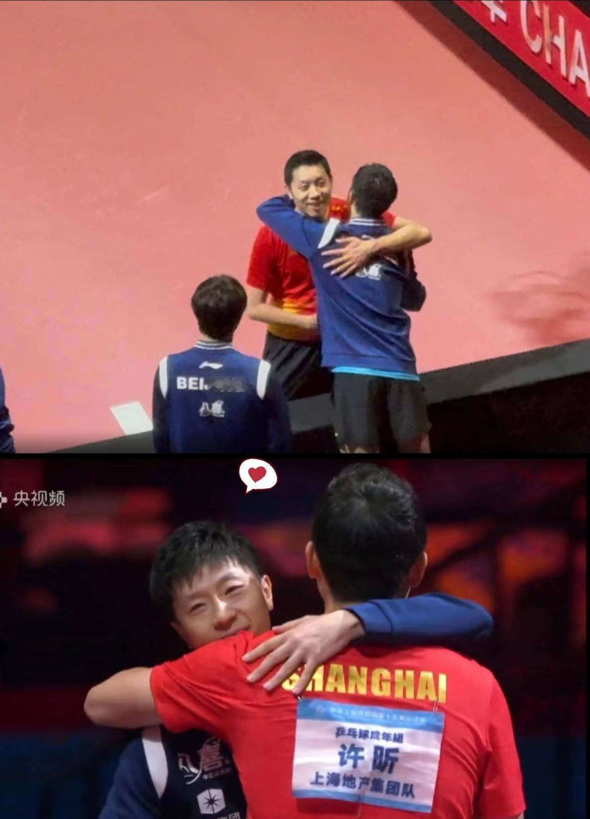 这一幕真的感动了

这会不会是他们的最后一次职业交手

竞技体育啊美好又残酷
