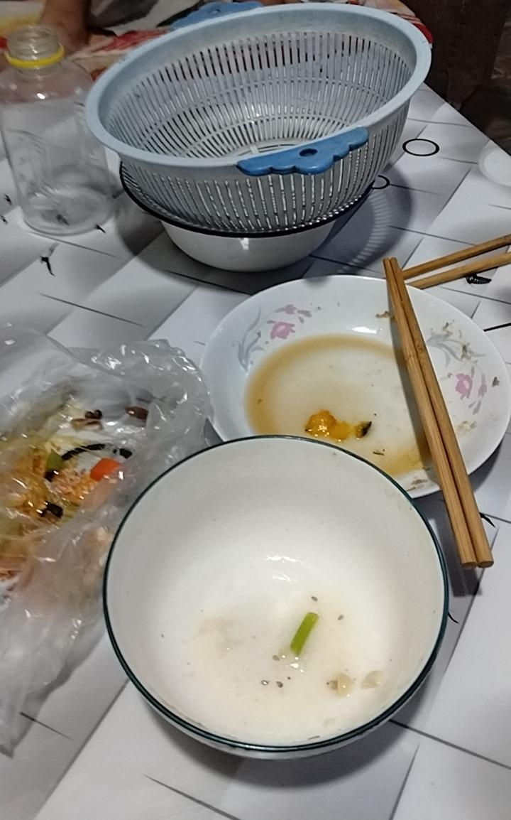 今晚是光盘行动的一餐！