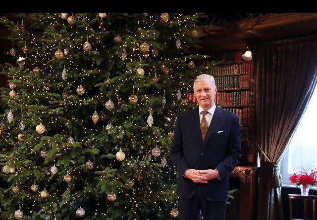 比利时国王菲利普发表圣诞讲话。