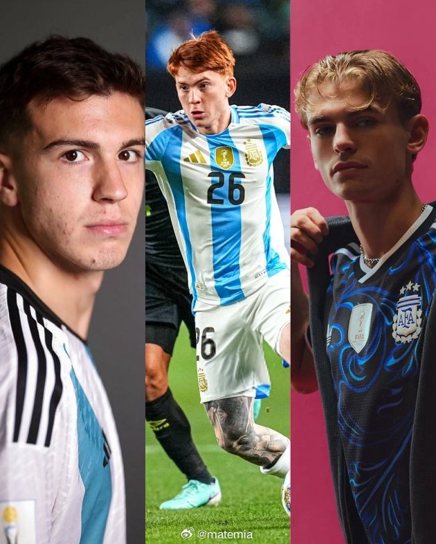 🌟🇦🇷阿根廷对阵赞比亚最后几分钟的中场：➜马克西·佩罗内➜ 瓦伦丁·巴尔科