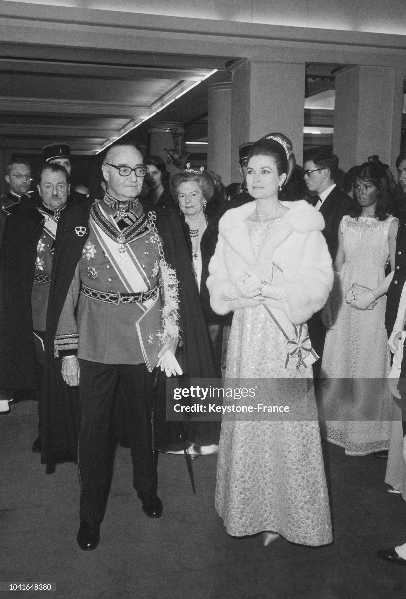 新闻 2026.4.13 摩纳哥公主卡洛琳、卢森堡纪尧姆王子夫妇及长子保罗·路易