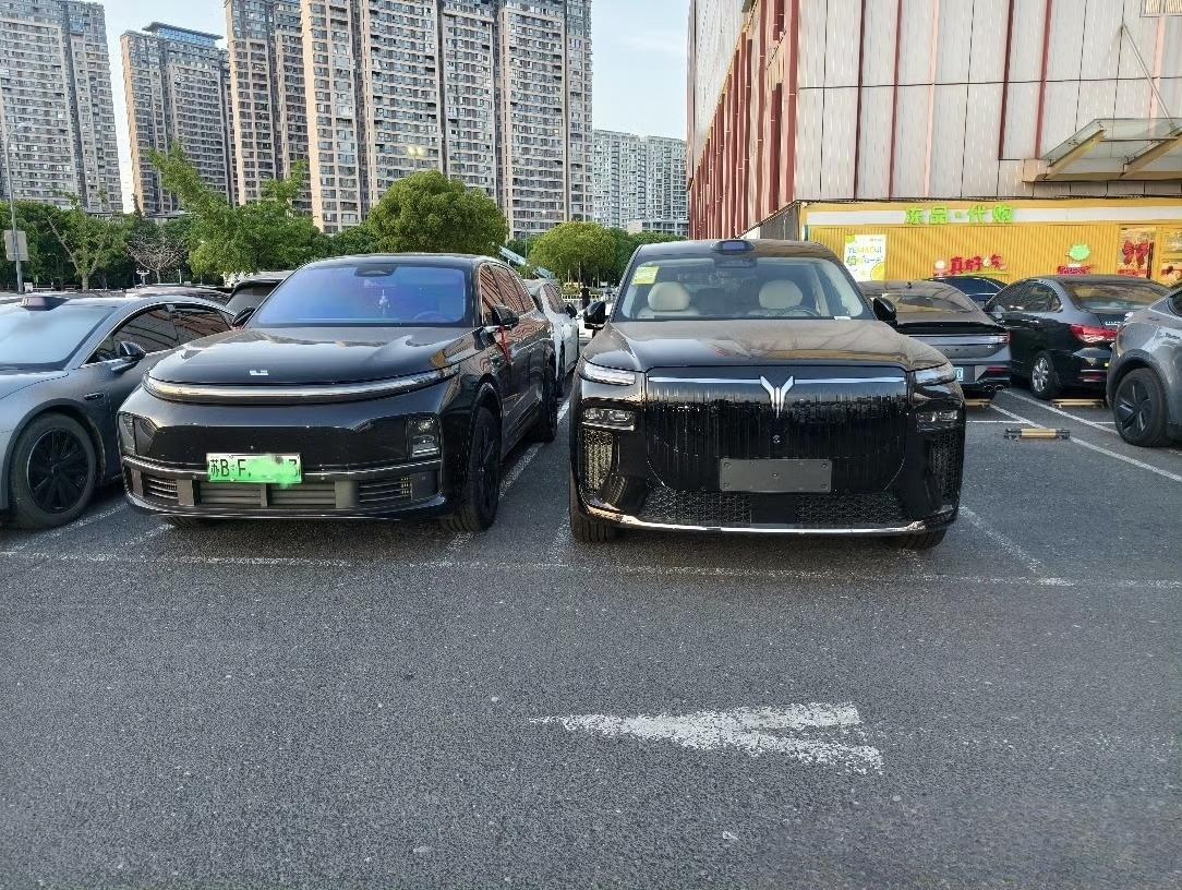 周末去看了一下岚图泰山X8，感叹今年出的几个五座车，有点过于大了。(有必要买这么