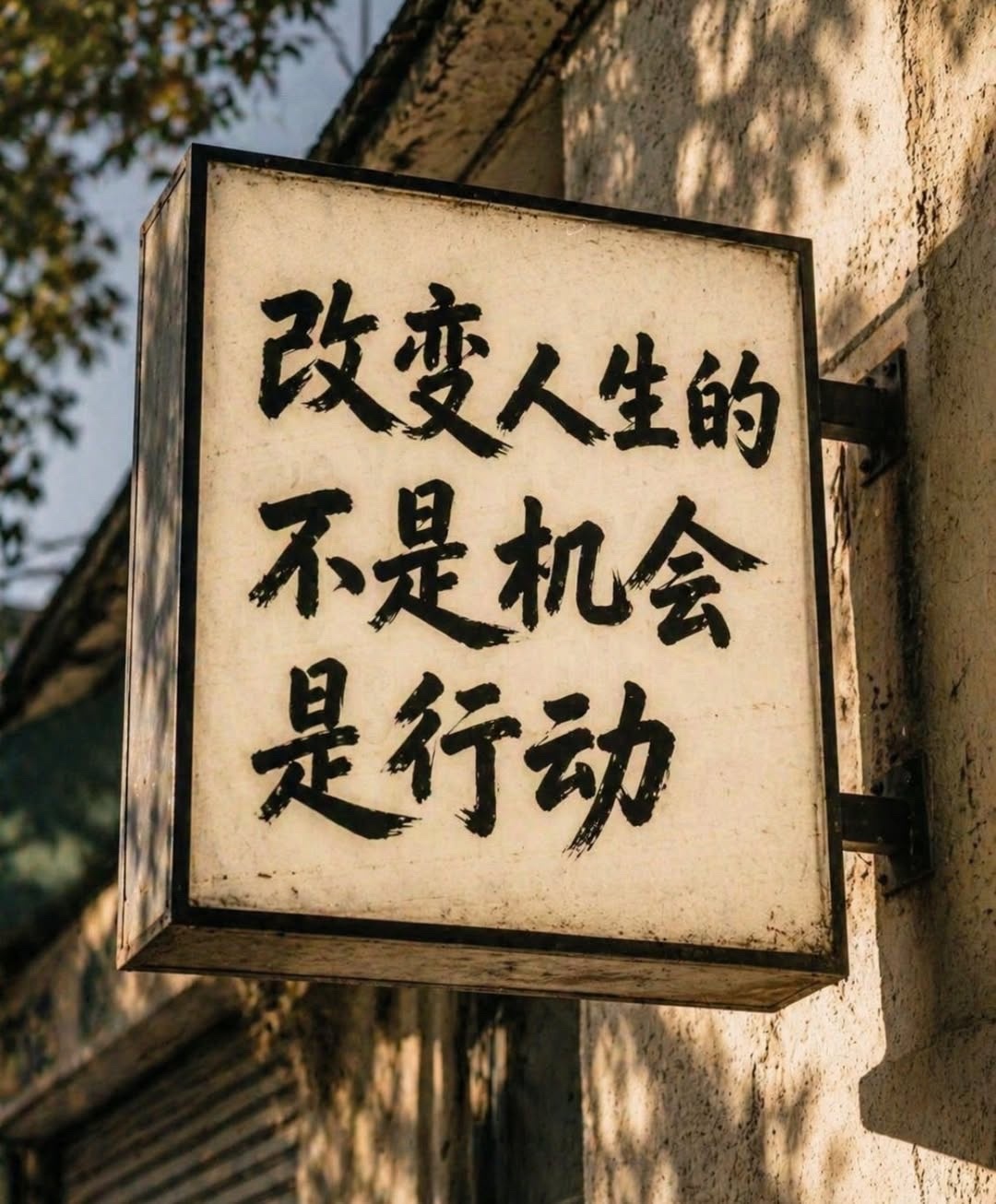 不断努力，成为更好的自己，才能配得上更好的你。坚持梦想，脚踏实地去践行，才能走进