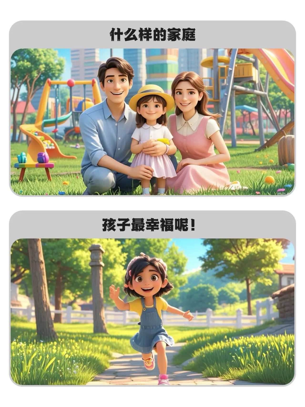 什么样的家庭孩子最幸福呢？