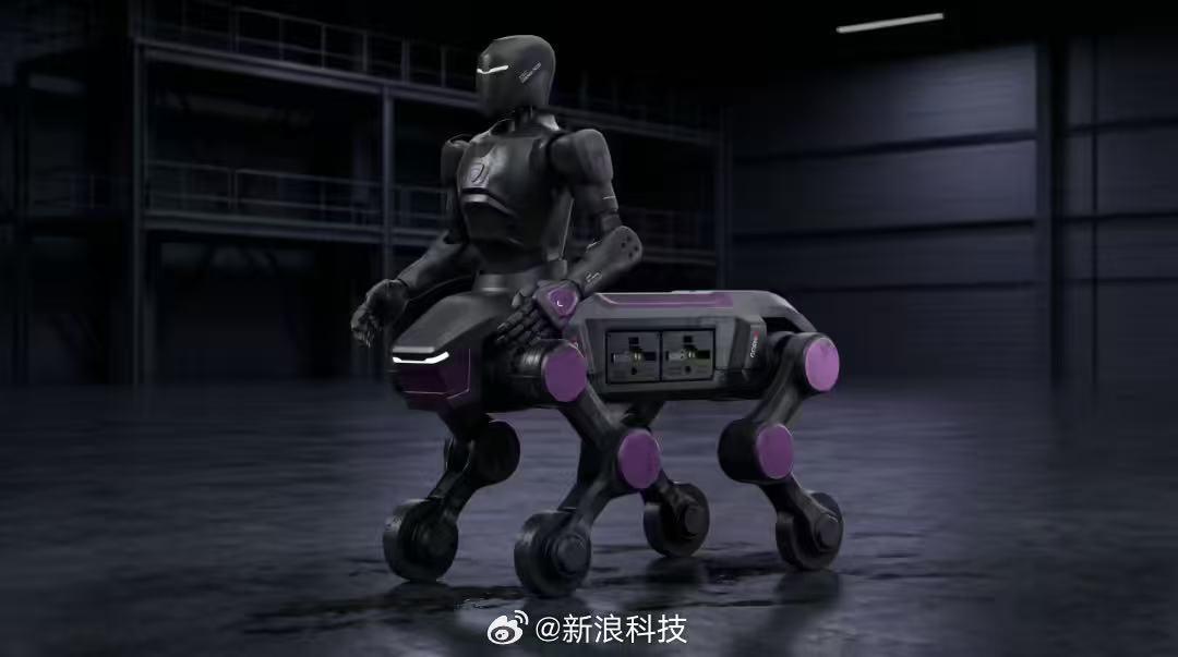 润科具能亮相WAIC，全球首发半人马轮足复合机器人
在2026世界人工智能大会（
