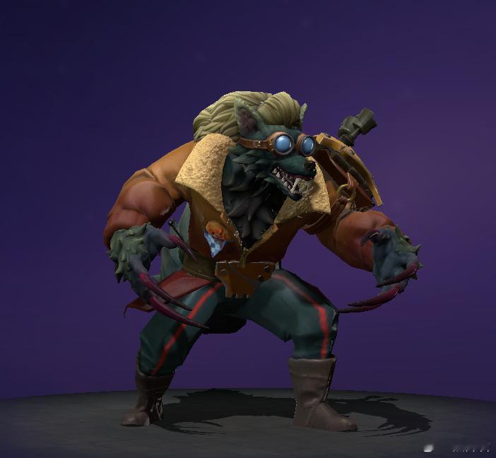 兄弟们，这狼人还怪时尚的dota2 ​​​