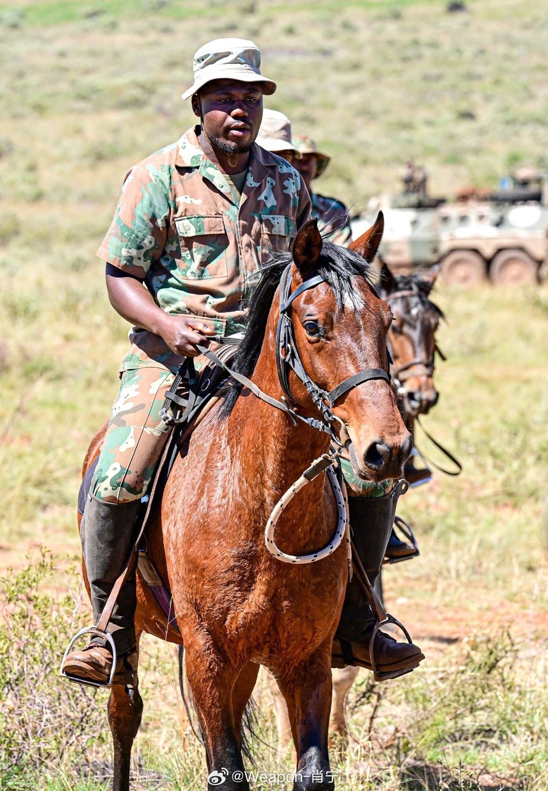 烽火问鼎计划 一场热闹的军事秀——南非陆军“练习VI”综合演习。 