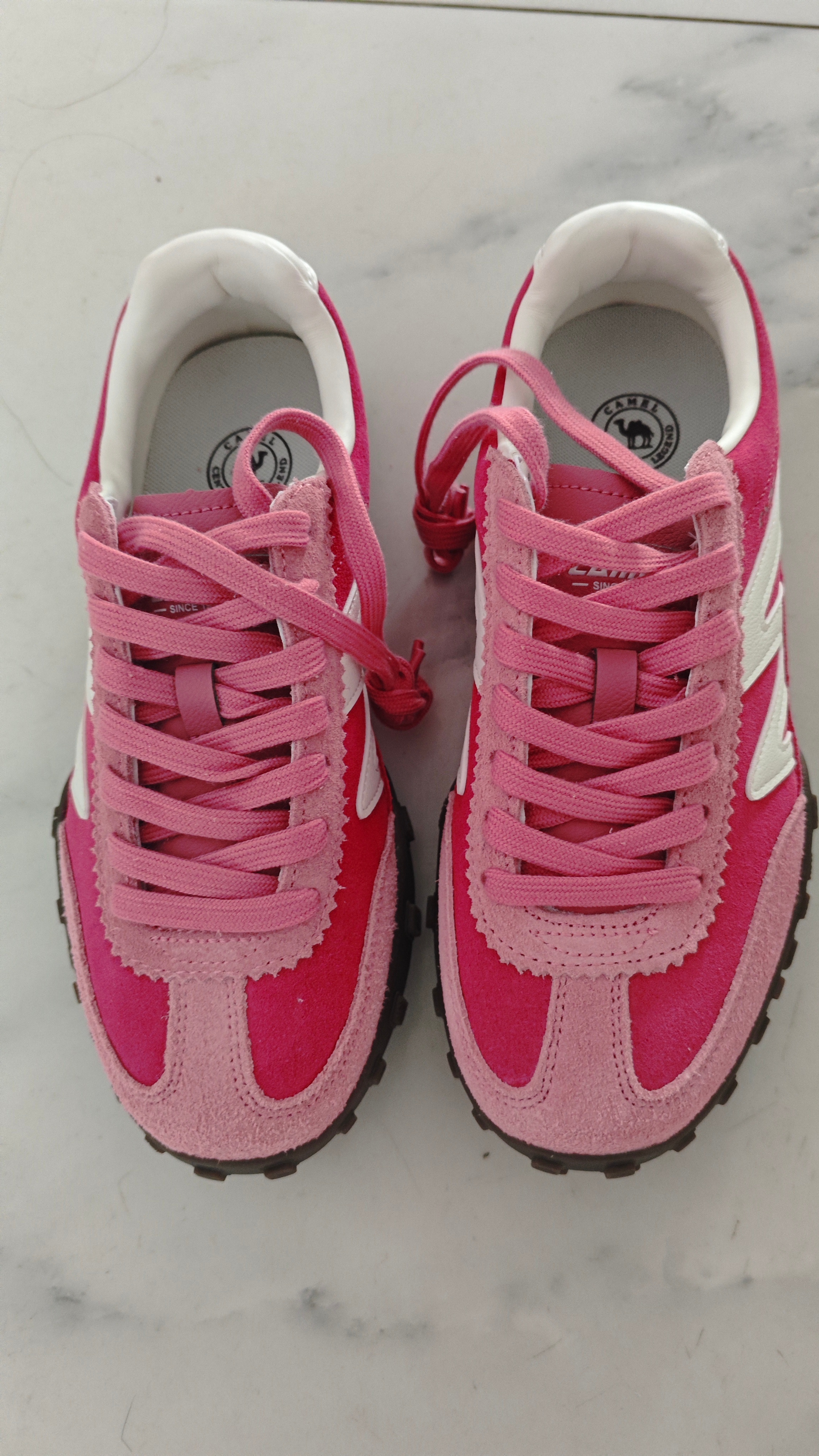 我买得骆驼的鞋子，好看不。