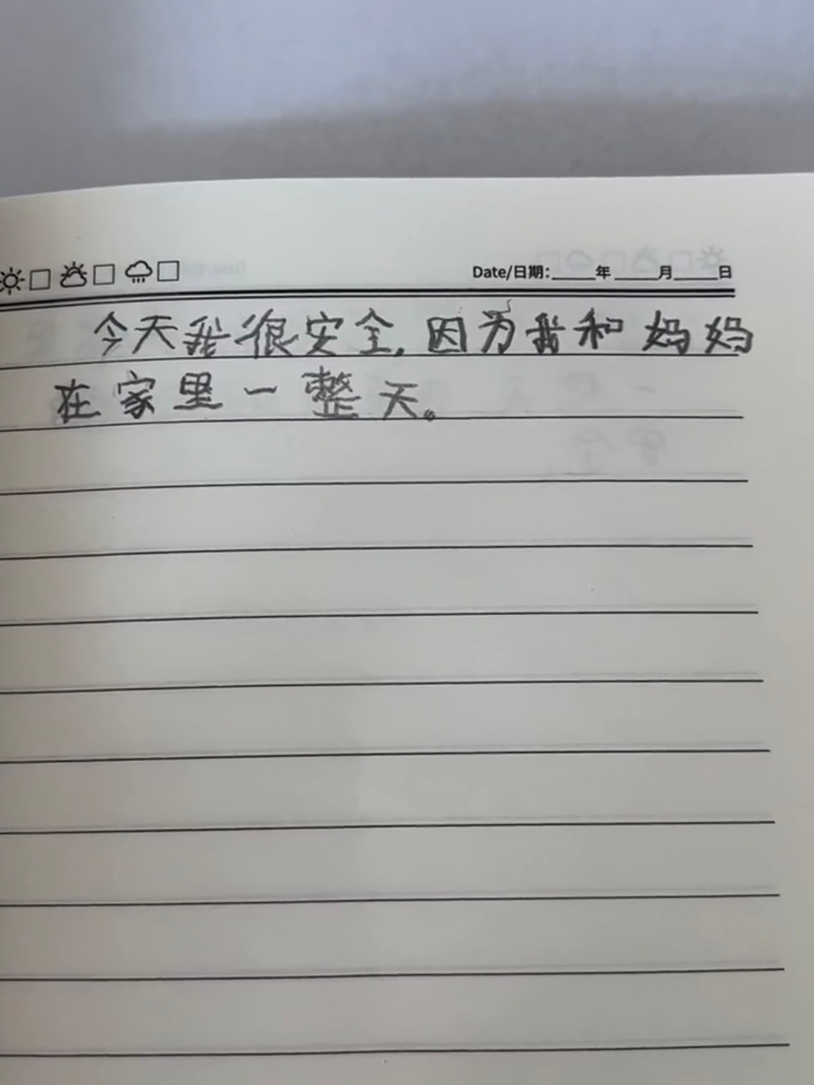 学校要求写的小学生安全日记，差一天没写都得立案调查 ​​​