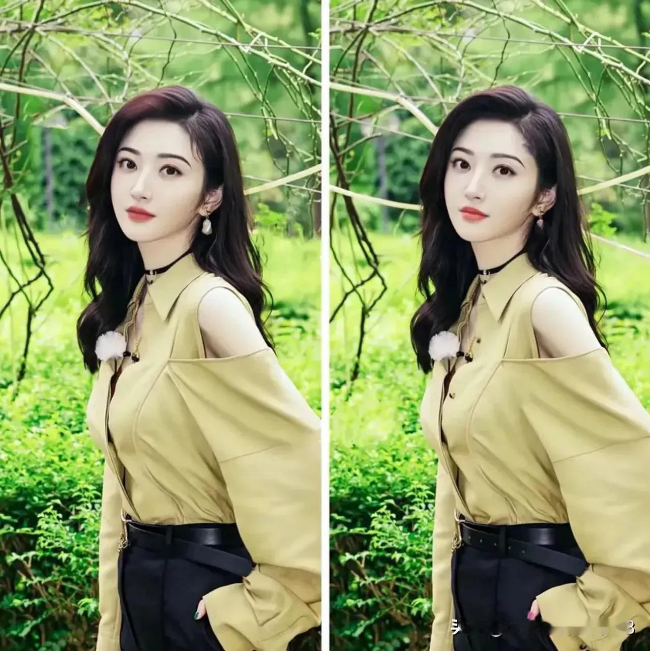 气质女神，优雅动人
找不同至少8处不同找一找[灵光一闪]