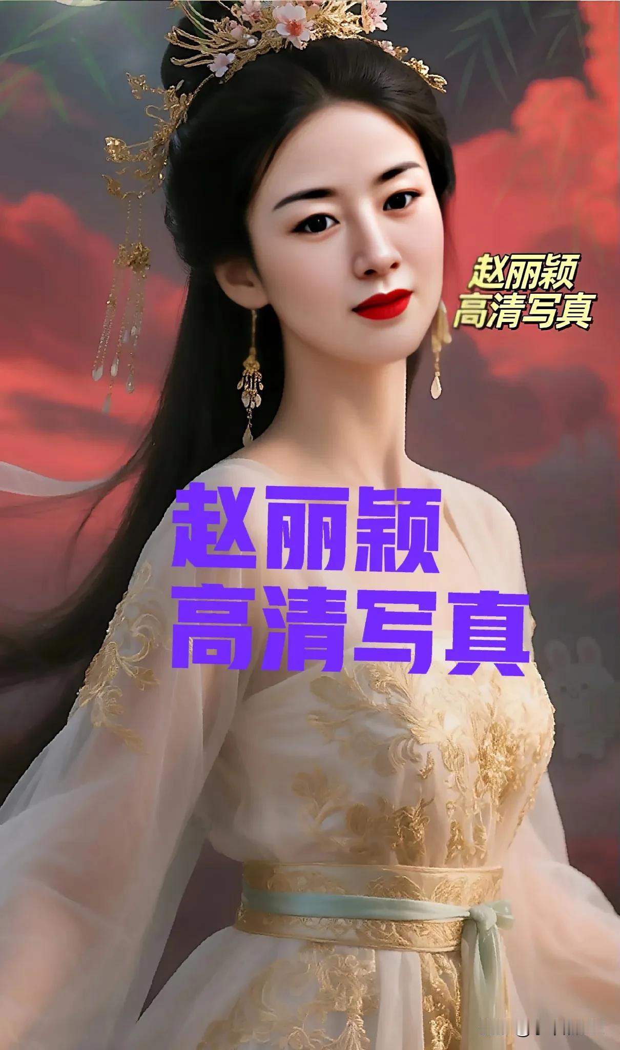 赵丽颖不仅气质优雅，身材堪称一绝
