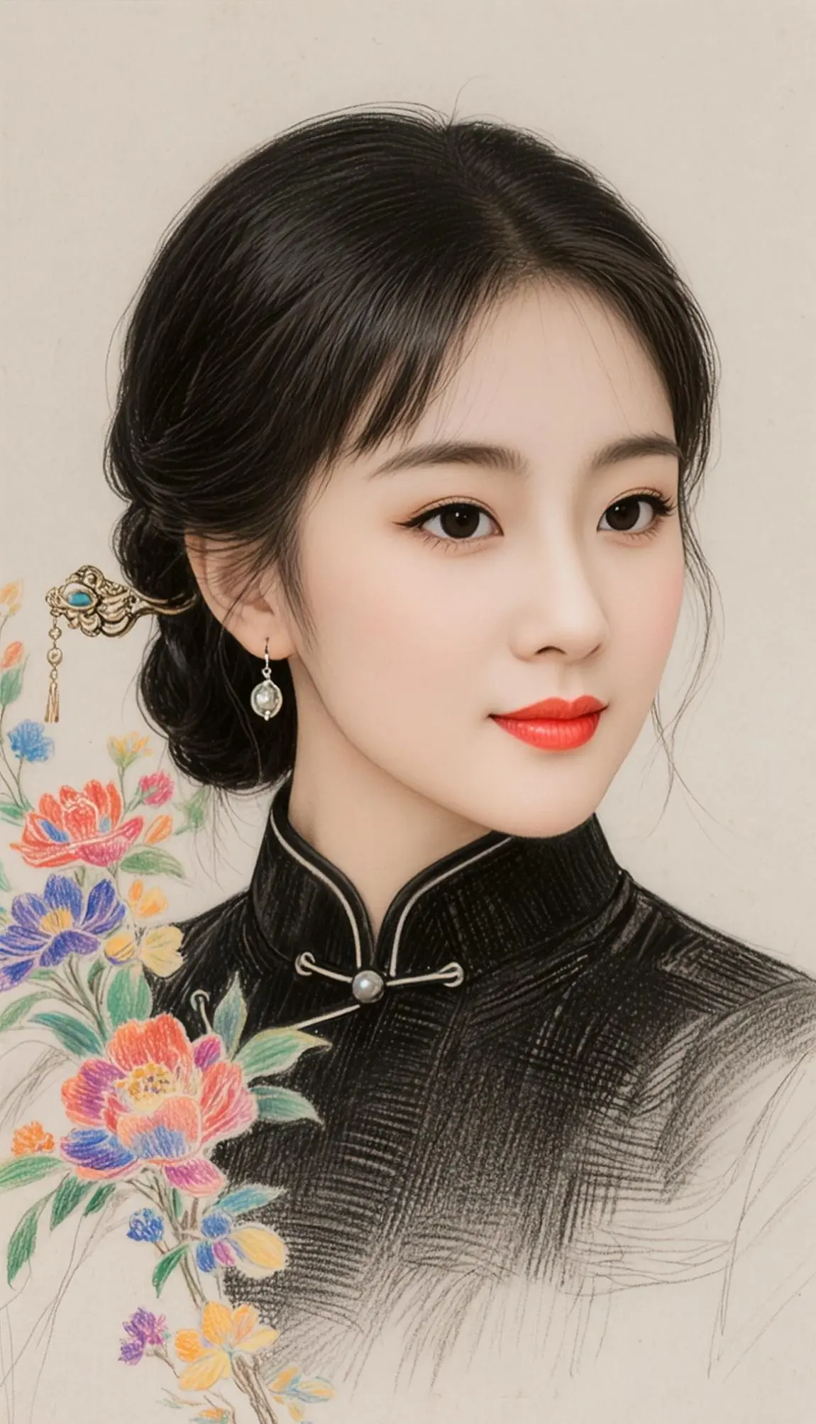 AI素绘美人 随变ai随便玩