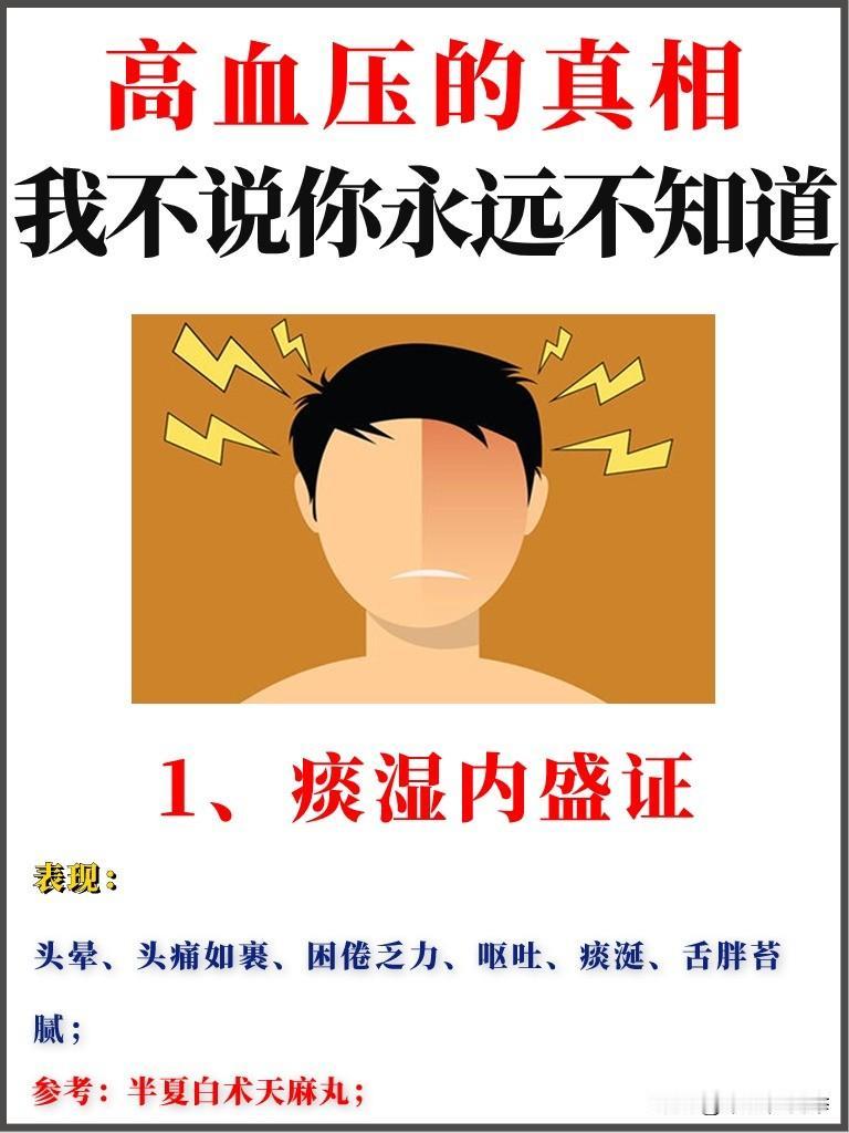 高血压的真相，我不说你永远不知道
#中医##高血压#