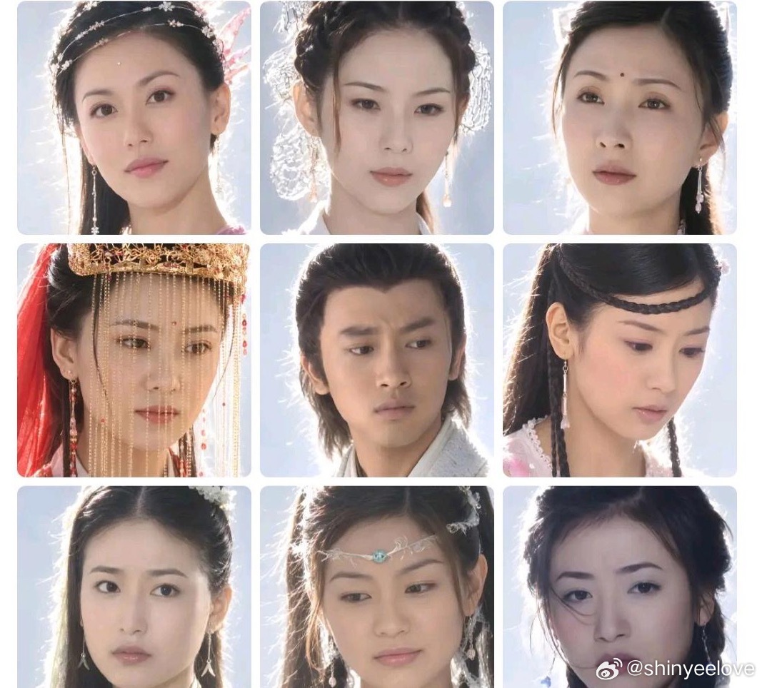当年的倚天屠龙记才是真的全员美人 ​​​