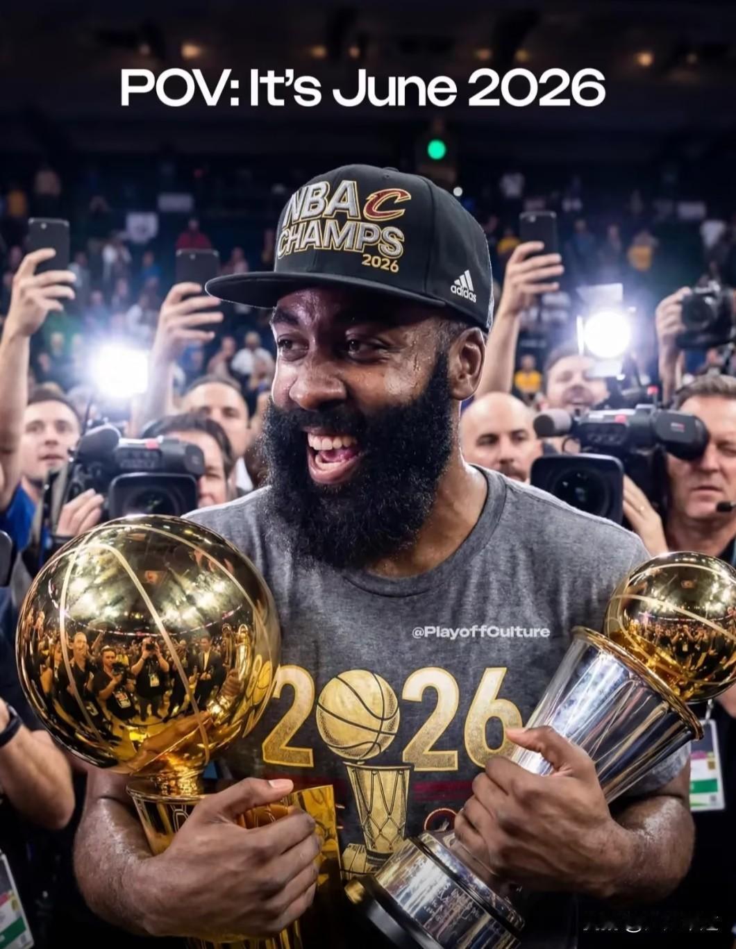 单论得分能力，米切尔完爆哈登！今年夺不了冠，骑士就要请勒布朗回来了！
米切尔常规