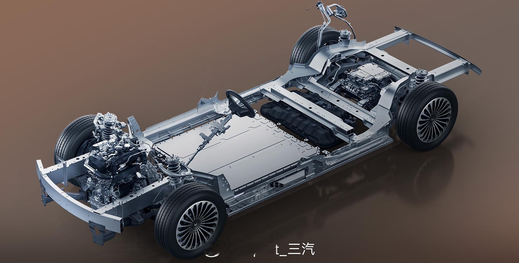 极狐问道V9 等等，这是纵置平台？可惜门槛梁不够顶级 PS雪鸮静音增程系统,找不