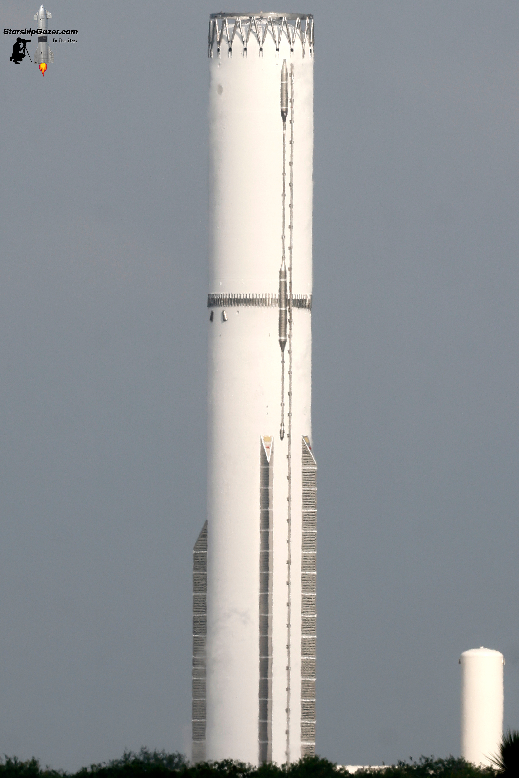 Booster 20开始进行低温测试，该一级将用于星舰第13次试飞。 