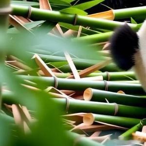 中国国宝熊猫，好可爱哟