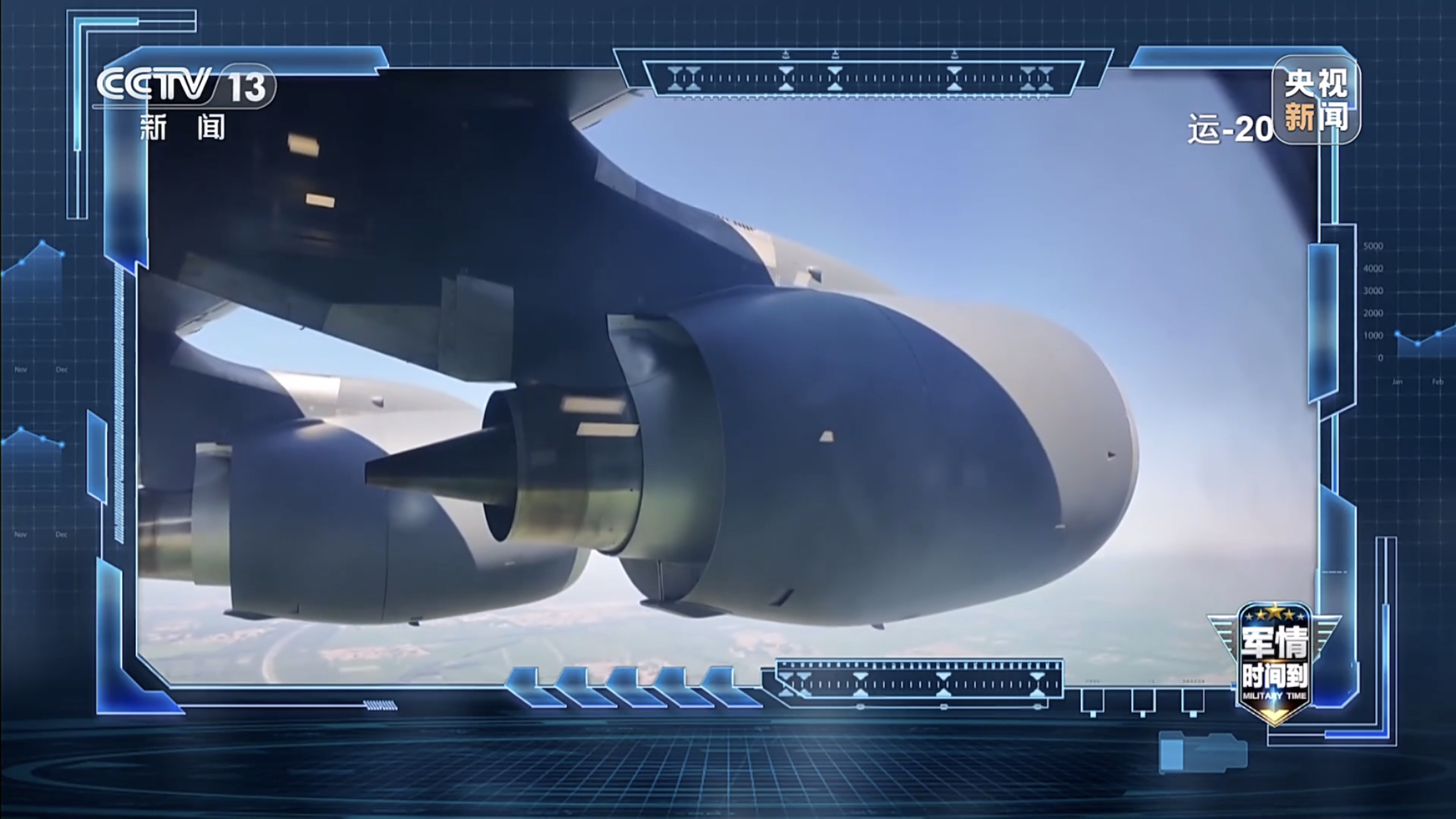 运20B发动机WS20近景画面 