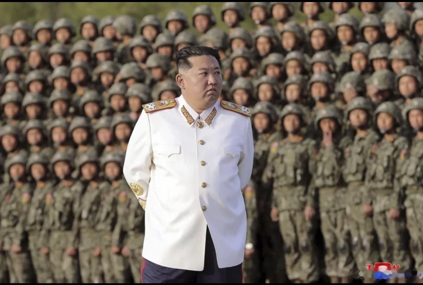 金正恩指出，韩国是最敌对国家。 