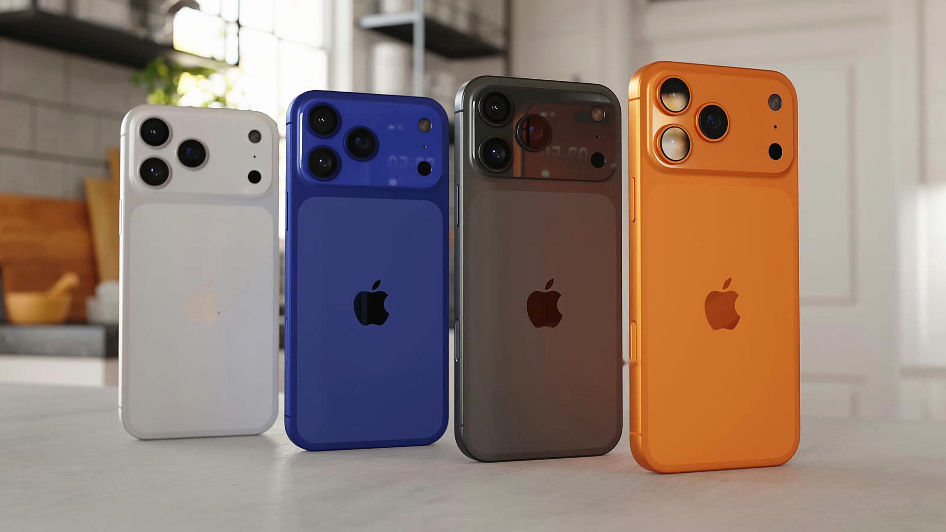 iPhone17Pro橙色机模曝光 感觉果子17 Pro版这个“橙色”应该是八九