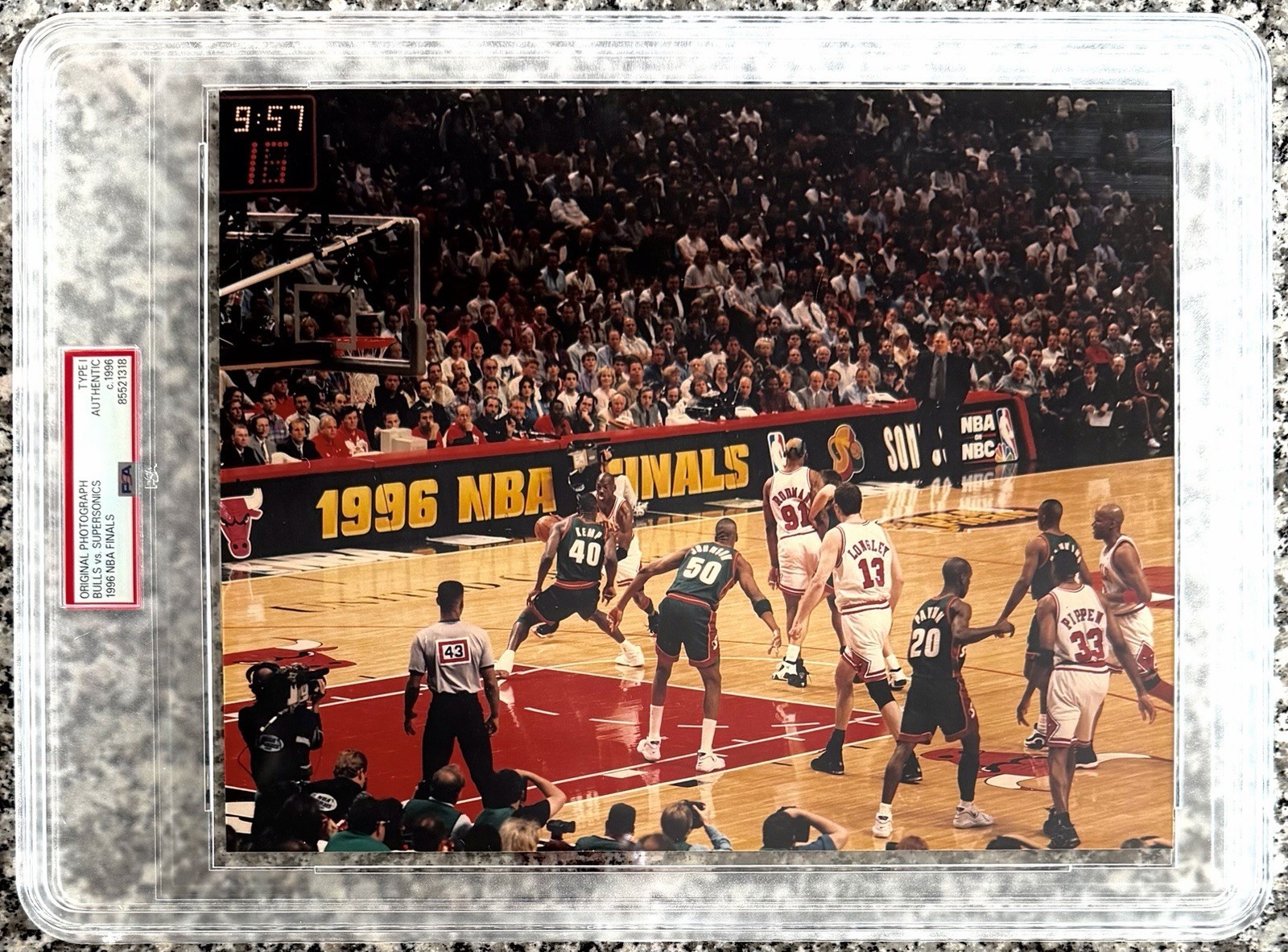 1996 Michael Jordan MJ vs. Kemp  1996 NB