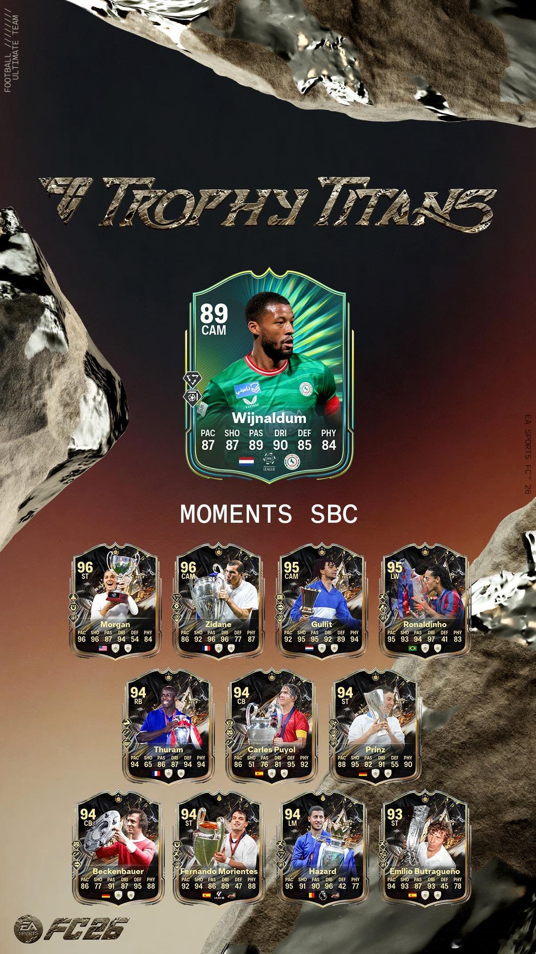 4月10日【新增 SBC】共 3 个1. 重大比赛｜4 个挑战2. 85 - 8