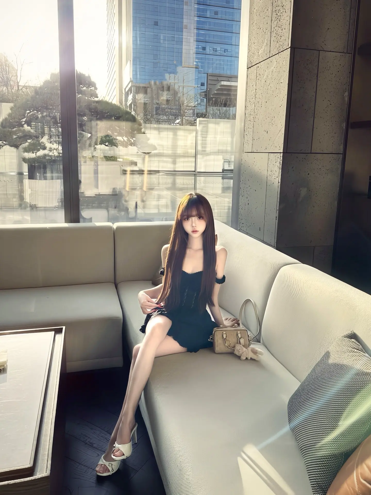 哪怕我是一个悲观的人 但幸福总是转瞬即逝 没关系 我一个人也可以走很久的路.