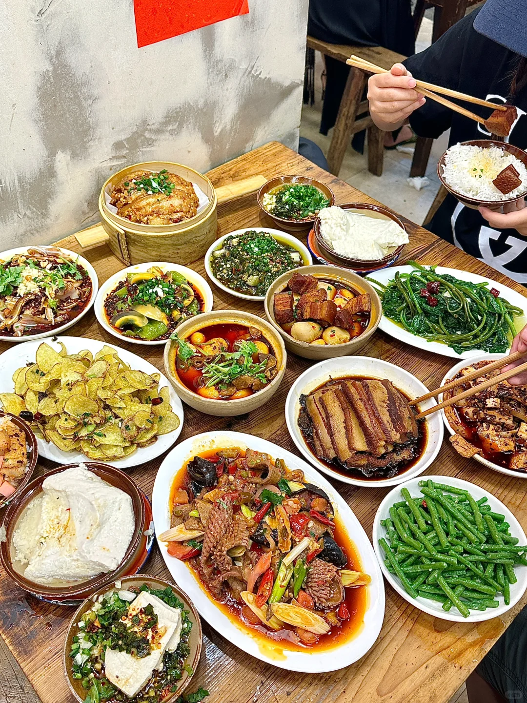 谁懂啊❗️这一口豆花饭对川渝人的含金量……