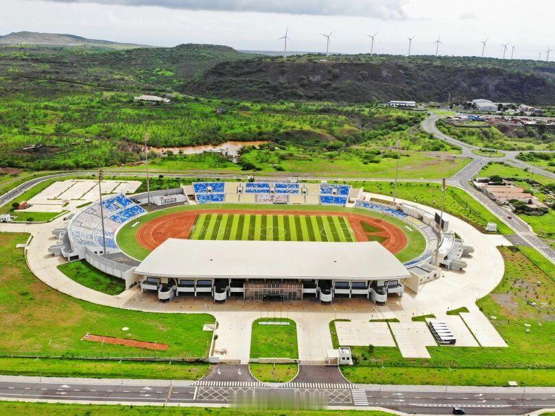 你知道吗？世界杯新军佛得角“谢谢中国”背后，其国家体育场还是由陕建缔造的！201