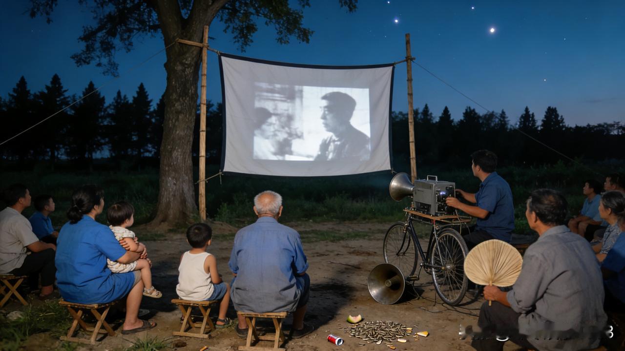 你们小时候经历过这些吗？揣着五分钱，跟着小伙伴摸黑走了三公里，只为看一场露天电影