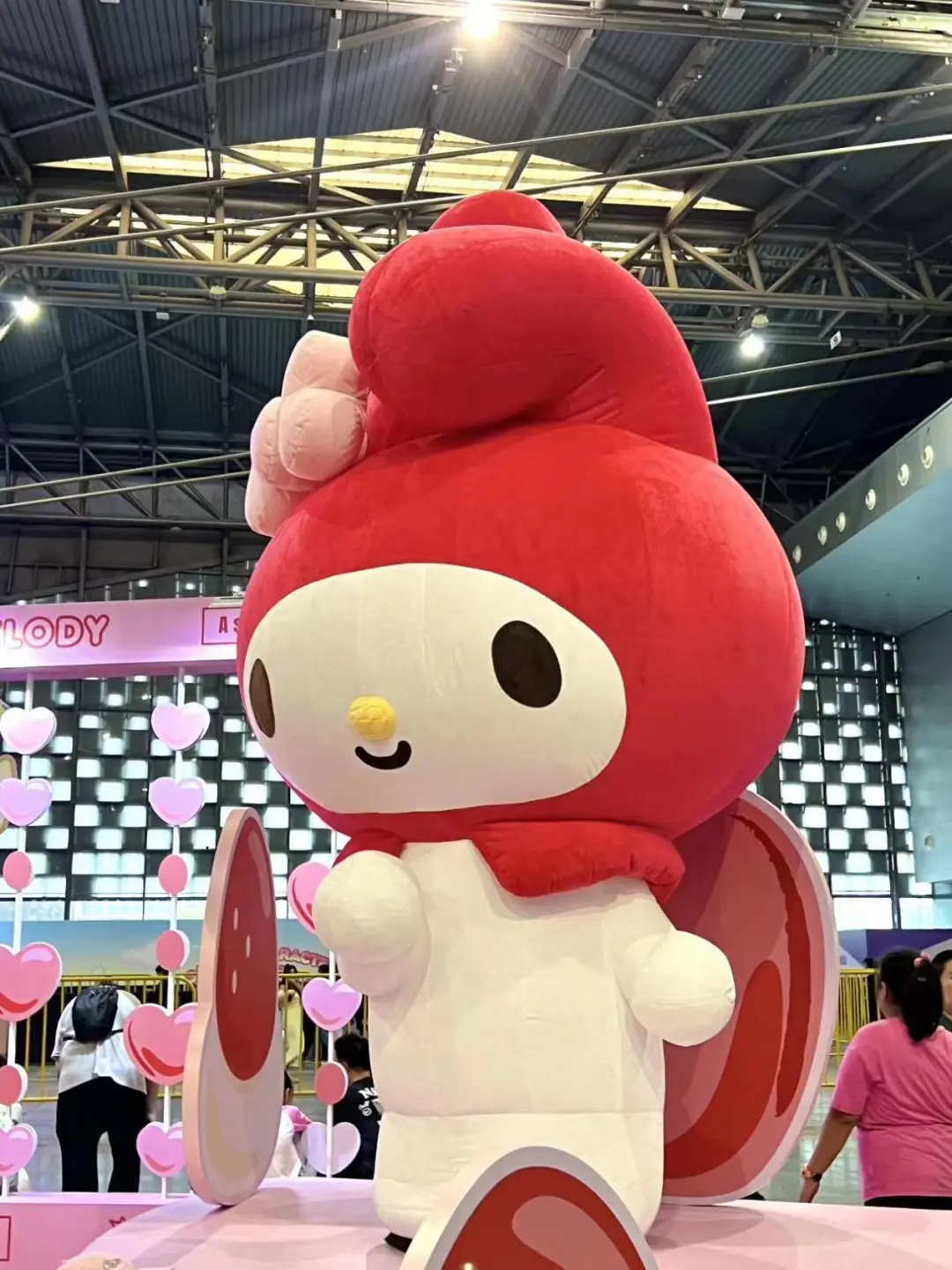 yes！我成功拿到了现场签绘了！
