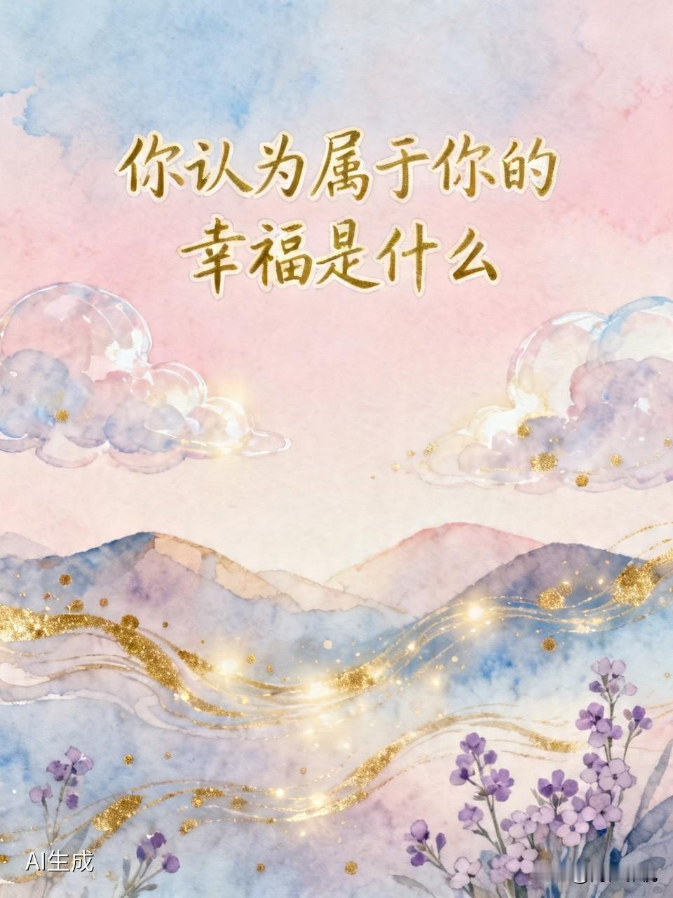 年轻的时候，我以为幸福是够到那些够不着的东西——更好的工作、更大的房子、别人羡慕